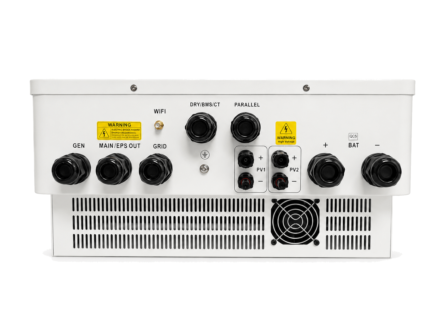 3KW 24V IP65 Hybrid Solar Inverter-底座